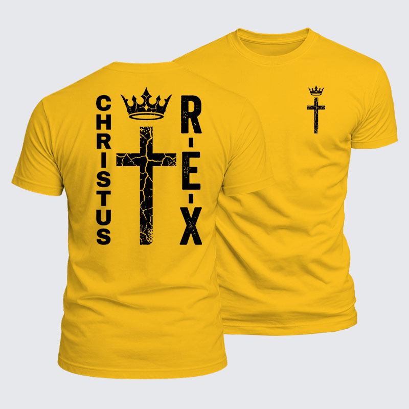 Luxe Mercerized Cotton Tee - Ave Christus Rex