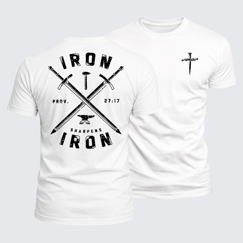 Luxe Mercerized Cotton Tee - Iron Sharpens Iron