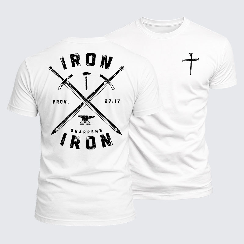 Luxe Mercerized Cotton Tee - Iron Sharpens Iron