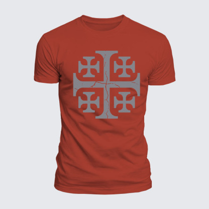 Luxe Mercerized Cotton Tee - Deus Vult
