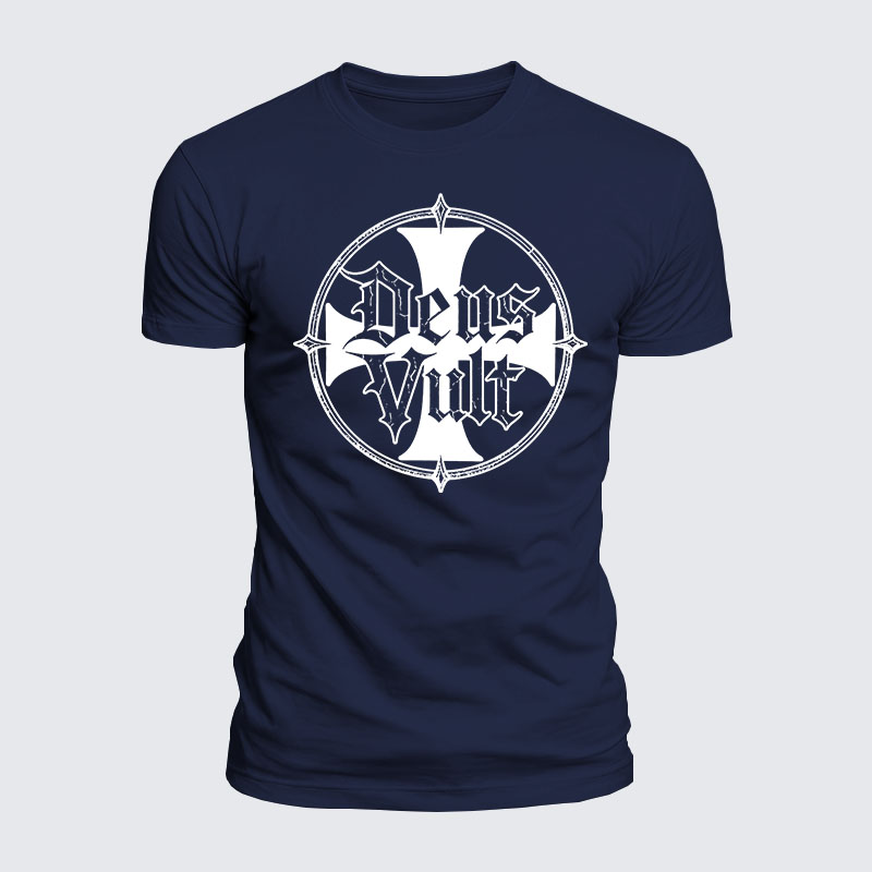 Luxe Mercerized Cotton Tee - Deus Vult
