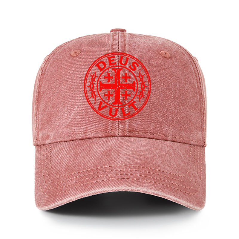 Heritage Washed Cap - Deus Vult