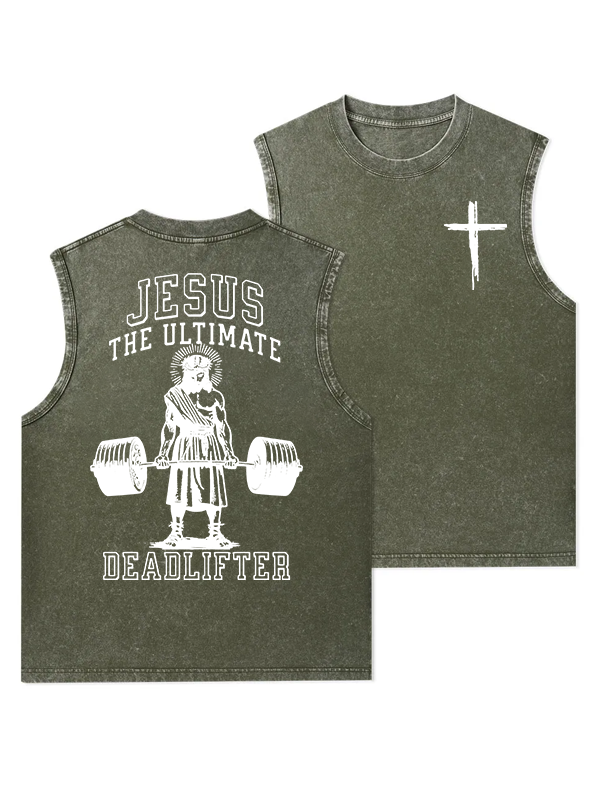 [Copy]Grace Cross Christian Washed Tank