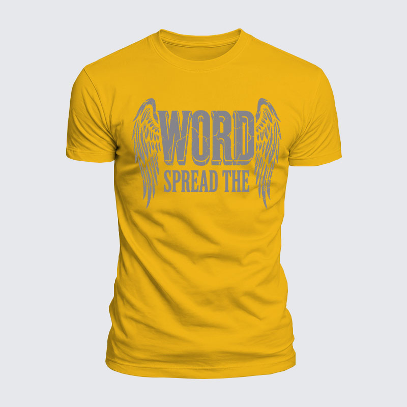 Luxe Mercerized Cotton Tee - Spread The Word