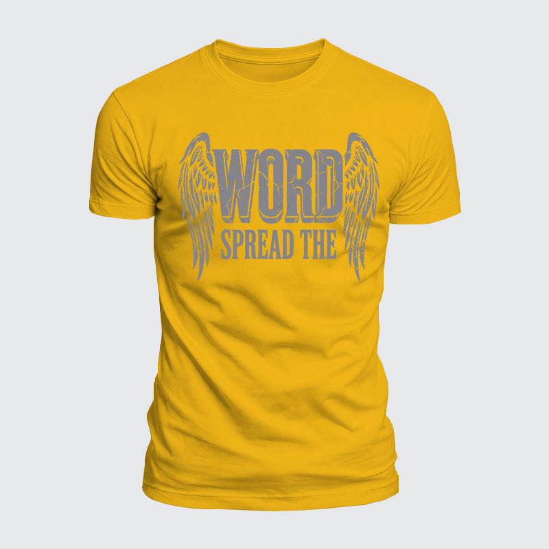 Luxe Mercerized Cotton Tee - Spread The Word