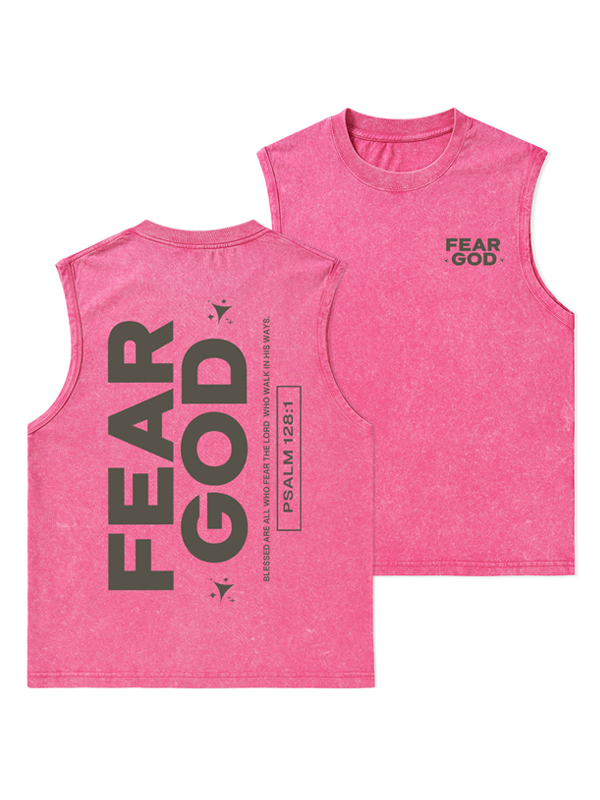 Fear God Christian Washed Tank
