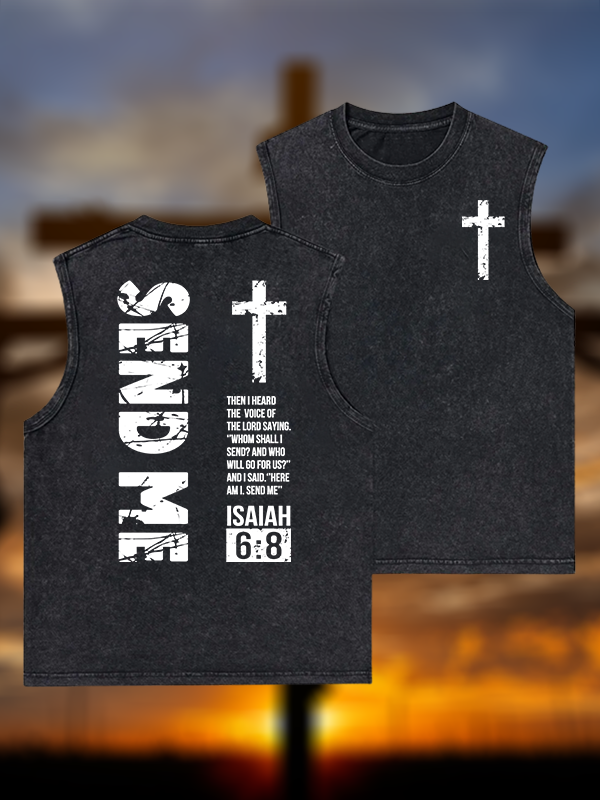 [Copy]Of Course I Talk To God Who Else Can I Trust Christian Washed Tank