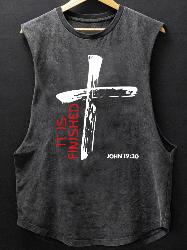 It Is Finished  Christian Washed Tank