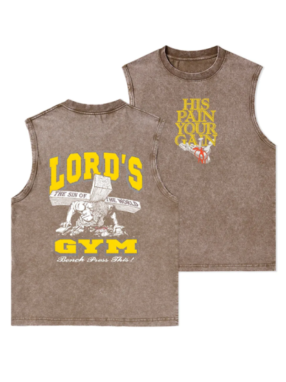 Lord's Gym Christian Washed Tank