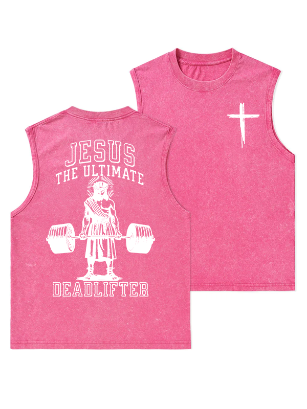 [Copy]Grace Cross Christian Washed Tank