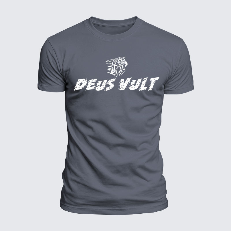 Luxe Mercerized Cotton Tee - Deus Vult