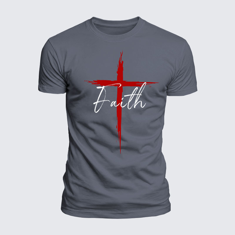 Luxe Mercerized Cotton Tee - Faith