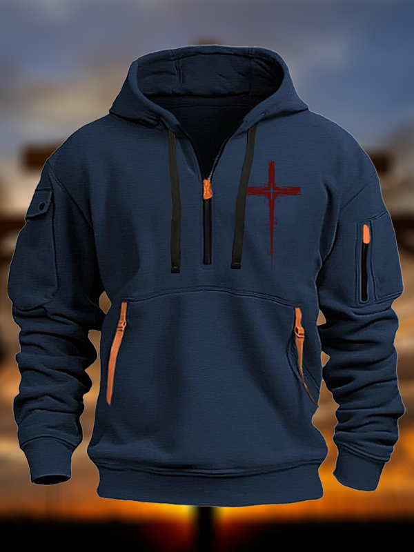 Light of Cross Jesus God Christian Zipper Hoodies