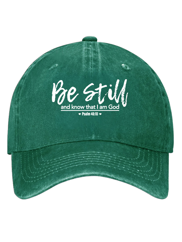 Psalm 46:10 Christian Hat