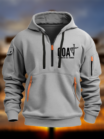 Goat God Over All Things Jesus God Christian Zipper Hoodies