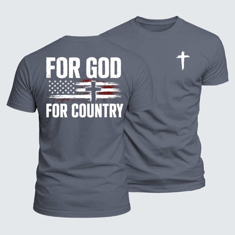 Luxe Mercerized Cotton Tee - For God For Country