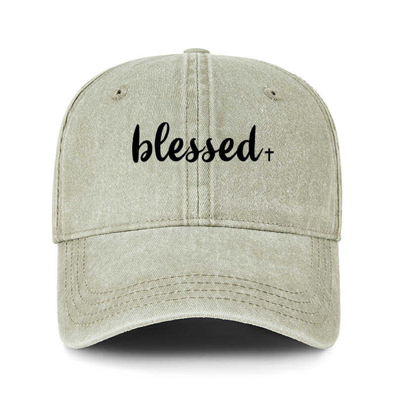Heritage Washed Cap - Blessed Cross