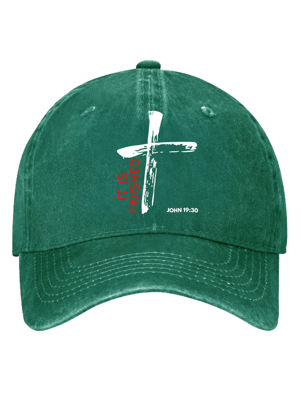 It Is Finished Christian Hat