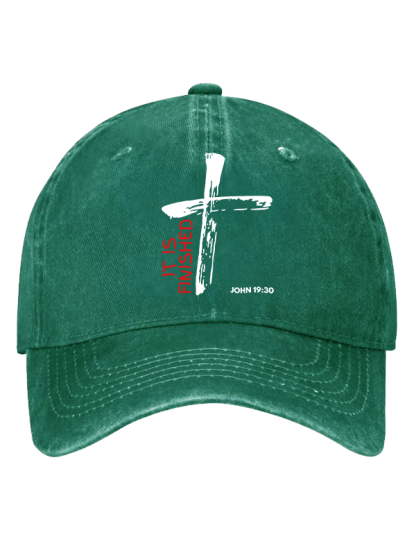 It Is Finished Christian Hat