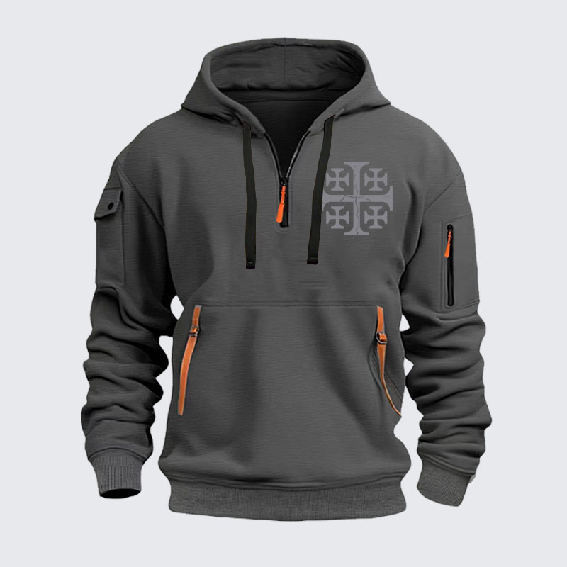 Zipper Hoodies - Deus Vult