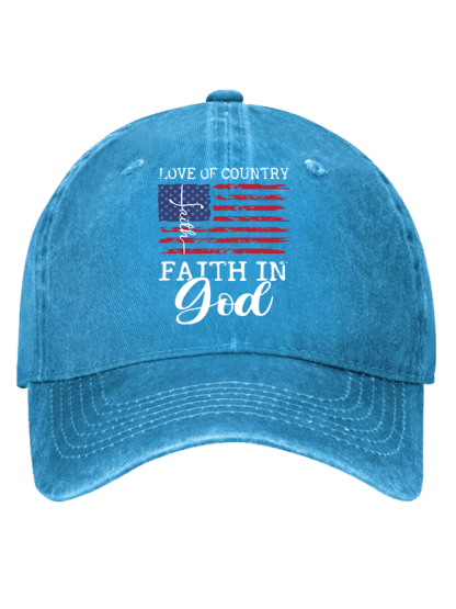 Faith In God Christian Hat