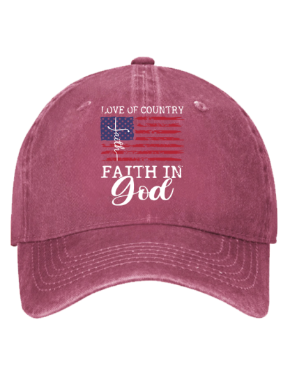 Faith In God Christian Hat