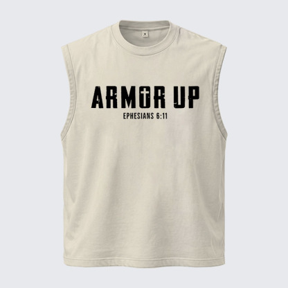 Washed Tank Top - Armor Up