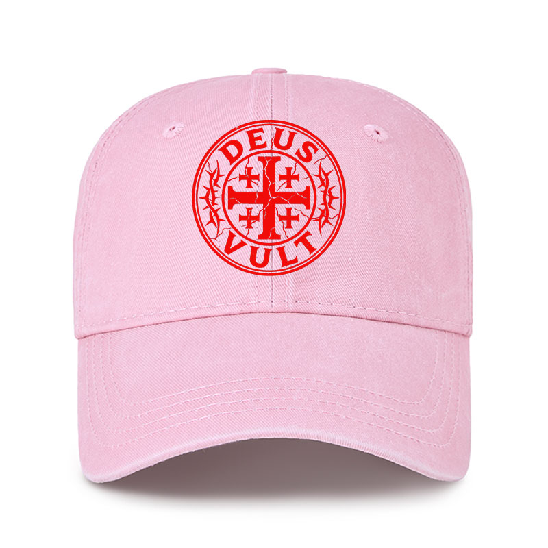 Heritage Washed Cap - Deus Vult