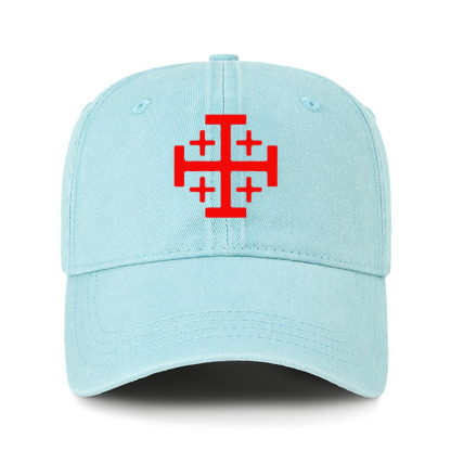 Heritage Washed Cap - Jerusalem Cross