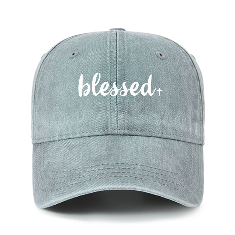 Heritage Washed Cap - Blessed Cross