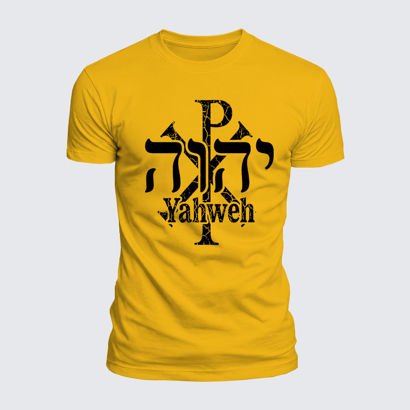 Luxe Mercerized Cotton Tee - Yahweh