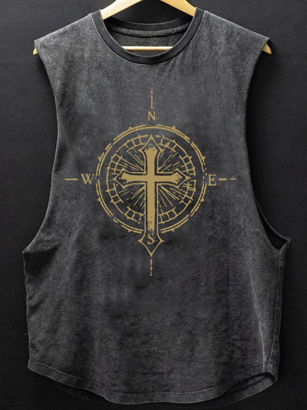 [Copy]Of Course I Talk To God Who Else Can I Trust Christian Washed Tank