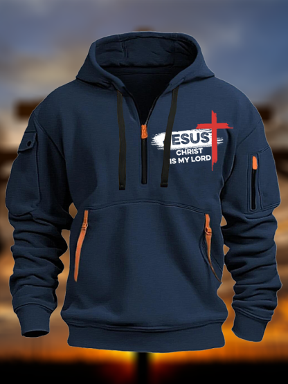 Jesus Christ Is My Lord Jesus God Christian Zipper Hoodies
