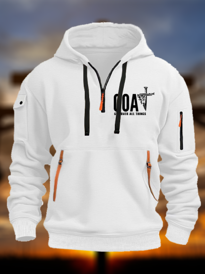 Goat God Over All Things Jesus God Christian Zipper Hoodies