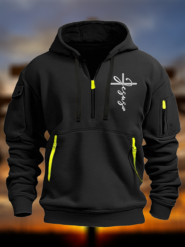 Jesus Cross Jesus God Christian Zipper Hoodies