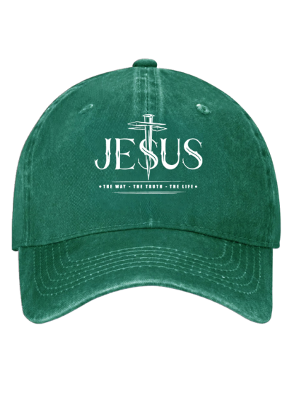 Jesus The Way The Truth The Life Christian Hat