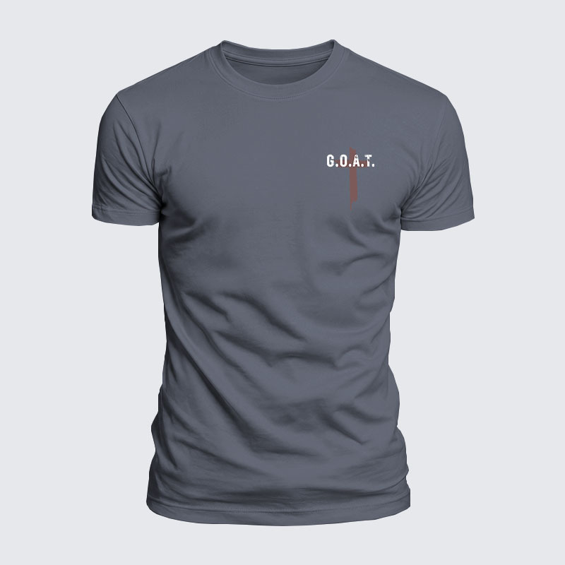 Luxe Mercerized Cotton Tee - Cross Lion