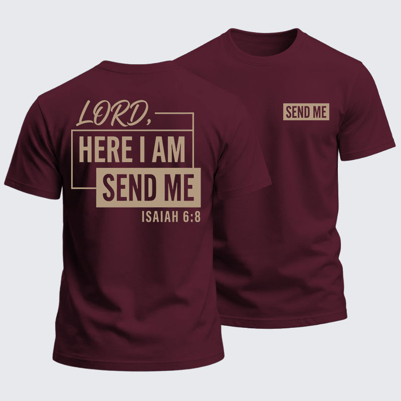 Heavyweight Cotton Tee - Send Me