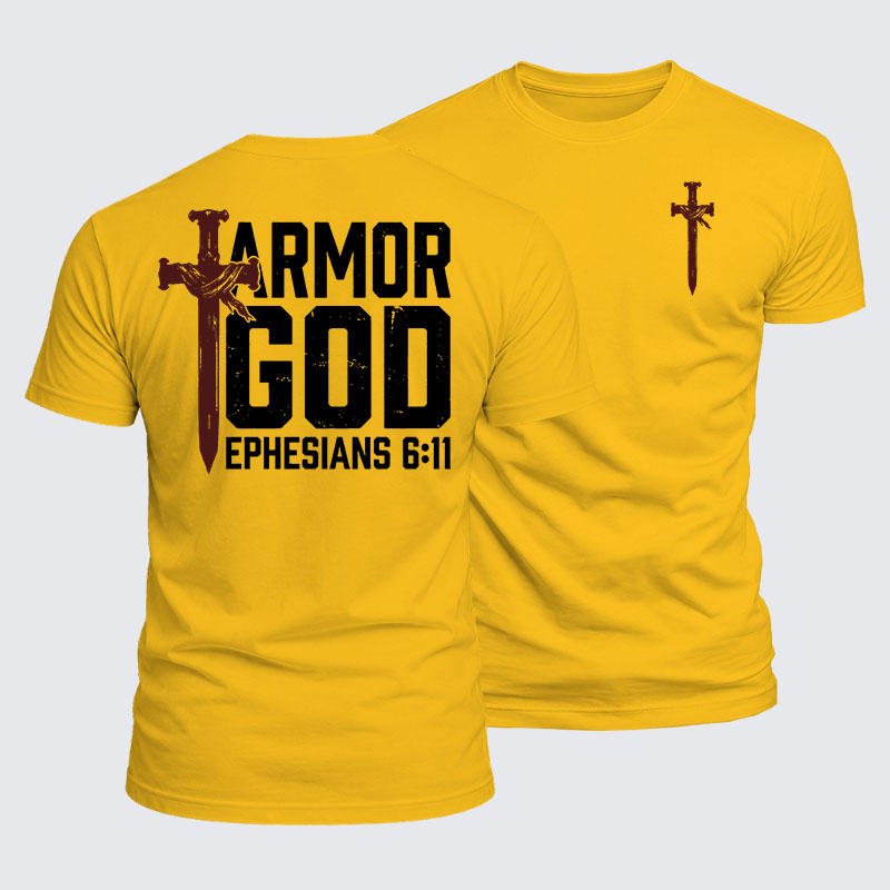 Luxe Mercerized Cotton Tee - Armor Of God