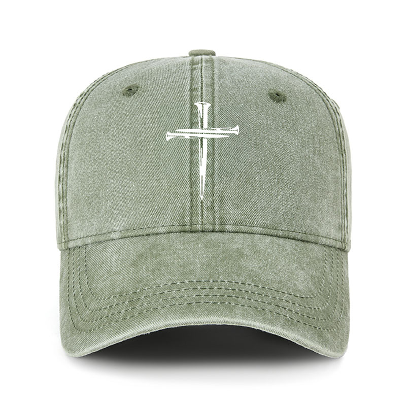 Heritage Washed Cap - Cross