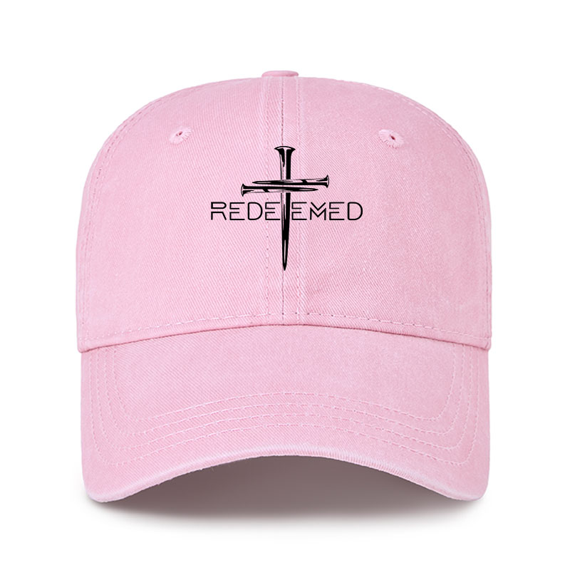 Heritage Washed Cap - Cross Nails Redeemed
