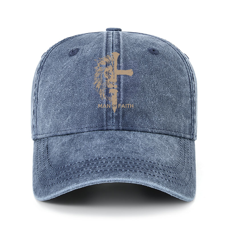Heritage Washed Cap - Man of Faith