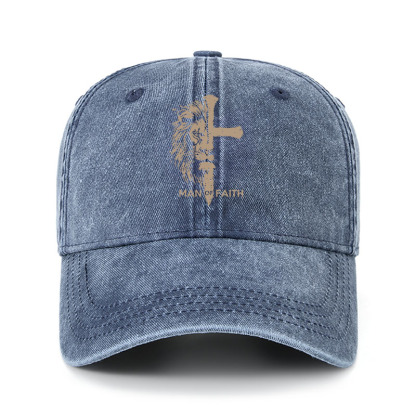 Heritage Washed Cap - Man of Faith