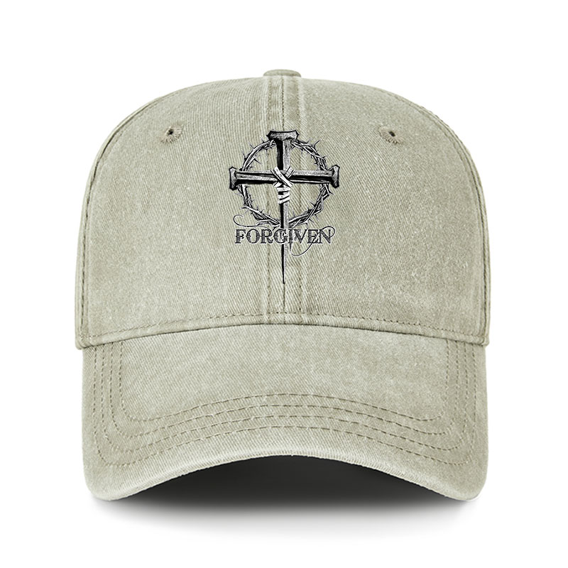 Heritage Washed Cap - Cross Forgiven
