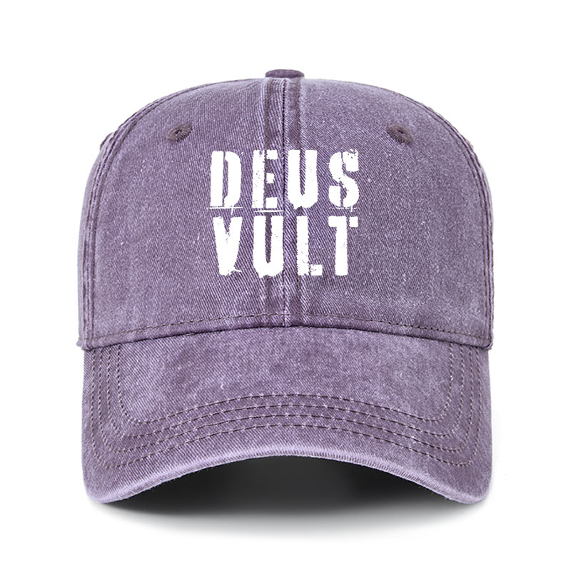 Heritage Washed Cap - Deus Vult 