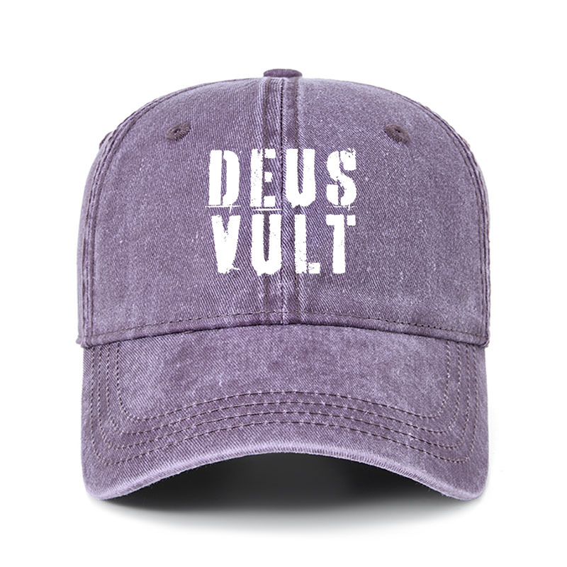 Heritage Washed Cap - Deus Vult 