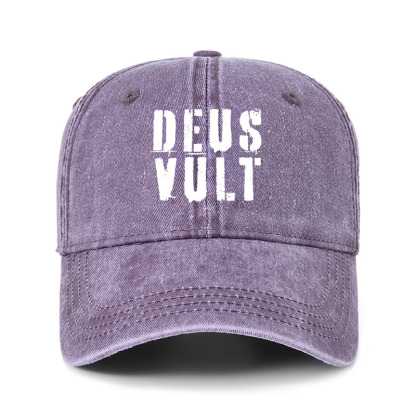 Heritage Washed Cap - Deus Vult 