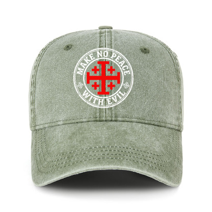 [Copy]Heritage Washed Cap - Deus Vult