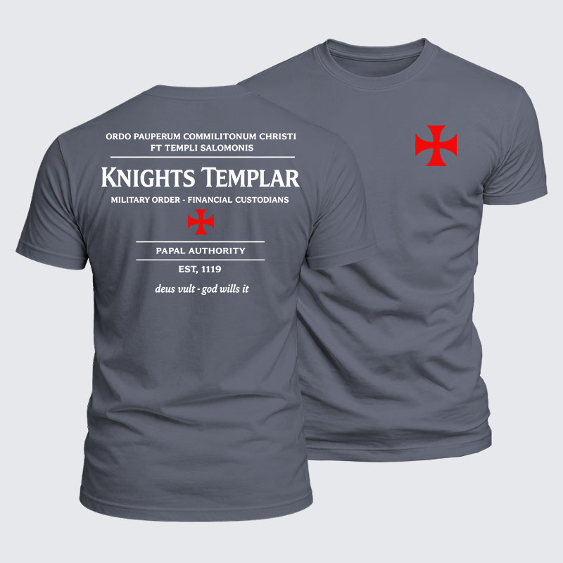 Luxe Mercerized Cotton Tee - Knights Templar