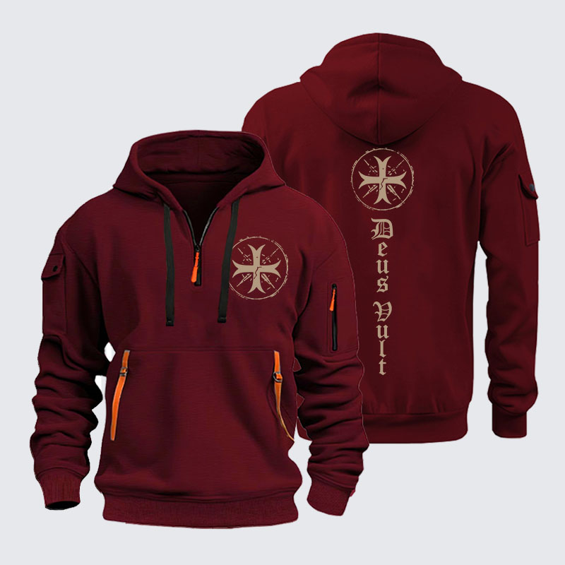 Zipper Hoodies - Deus Vult